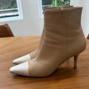 Gianvito Rossi Beige Heeled Boots